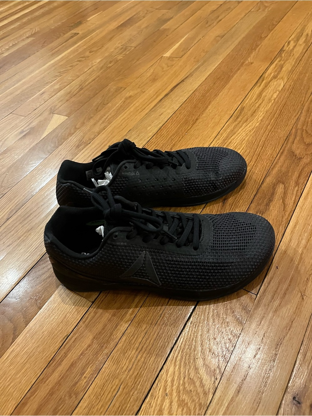 Reebok CrossFit Men's All-Black Breathable Athletic Trainers